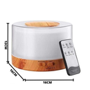 Difusor De Aromas, Umidificador De Ar Ultra-Sônico 500Ml